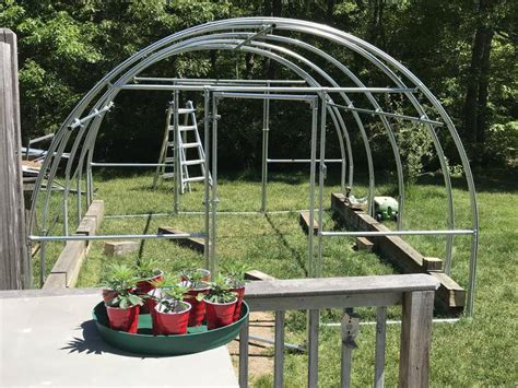 metal hoop greenhouse